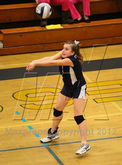 Thumbnail 3 in Orangewood Academy vs. St. Monica Academy (CIF D5A Final) photogallery.