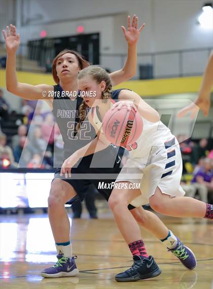 Thumbnail 3 in Beech vs Portland (TSSAA District 9-AAA Quarterfinal) photogallery.