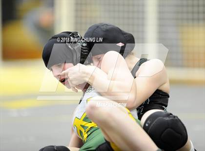 Thumbnail 1 in Aliso Niguel vs. Mira Costa (Lady Big Kat Wrestling Invitational) photogallery.