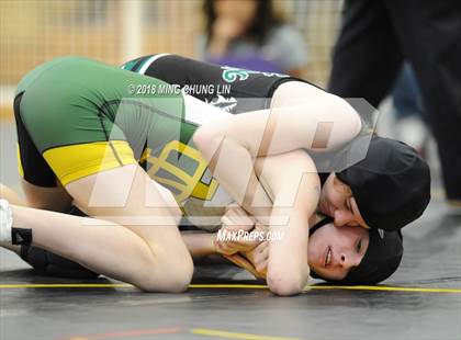 Thumbnail 2 in Aliso Niguel vs. Mira Costa (Lady Big Kat Wrestling Invitational) photogallery.