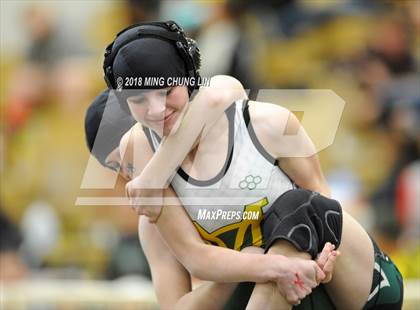 Thumbnail 3 in Aliso Niguel vs. Mira Costa (Lady Big Kat Wrestling Invitational) photogallery.