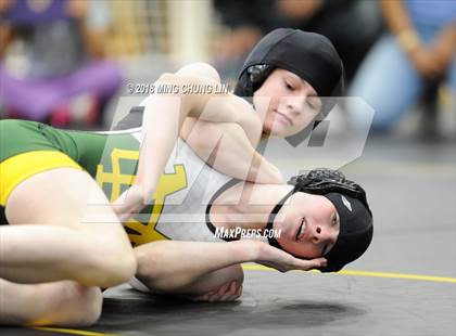 Thumbnail 3 in Aliso Niguel vs. Mira Costa (Lady Big Kat Wrestling Invitational) photogallery.