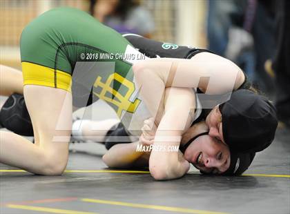 Thumbnail 3 in Aliso Niguel vs. Mira Costa (Lady Big Kat Wrestling Invitational) photogallery.