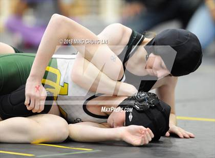 Thumbnail 2 in Aliso Niguel vs. Mira Costa (Lady Big Kat Wrestling Invitational) photogallery.