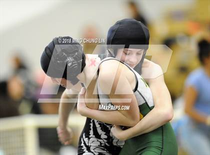 Thumbnail 2 in Aliso Niguel vs. Mira Costa (Lady Big Kat Wrestling Invitational) photogallery.