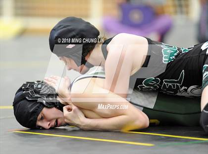Thumbnail 3 in Aliso Niguel vs. Mira Costa (Lady Big Kat Wrestling Invitational) photogallery.