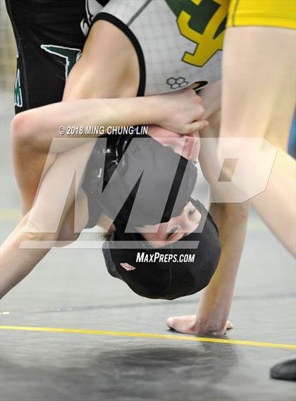 Thumbnail 3 in Aliso Niguel vs. Mira Costa (Lady Big Kat Wrestling Invitational) photogallery.