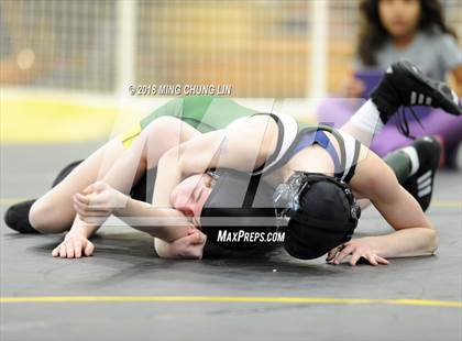 Thumbnail 2 in Aliso Niguel vs. Mira Costa (Lady Big Kat Wrestling Invitational) photogallery.