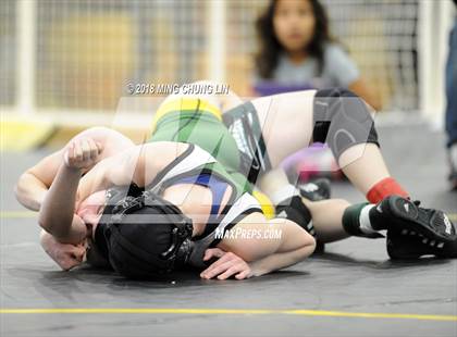 Thumbnail 3 in Aliso Niguel vs. Mira Costa (Lady Big Kat Wrestling Invitational) photogallery.