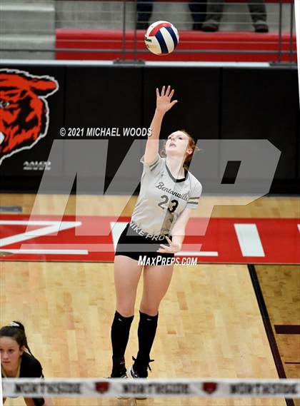 Thumbnail 1 in Bentonville vs. Central (AAA 6A First Round Playoff) photogallery.
