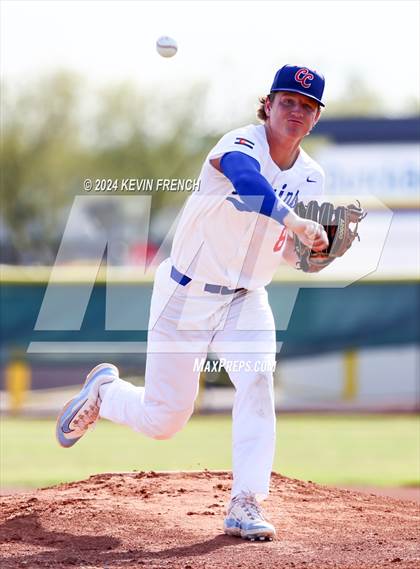 Thumbnail 3 in Kirtland Central vs. Cherry Creek (Coach Bob National Invitational) photogallery.