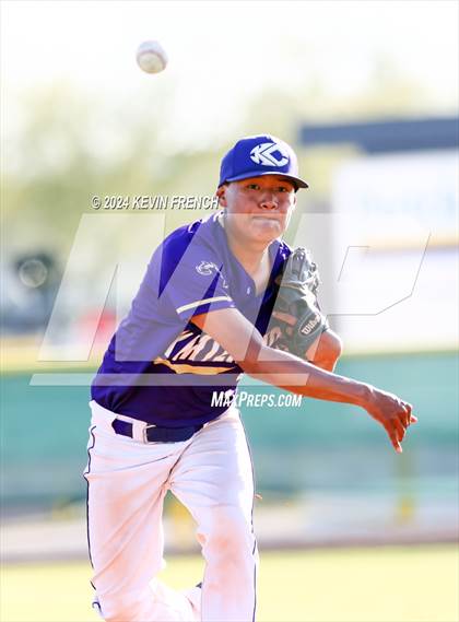 Thumbnail 1 in Kirtland Central vs. Cherry Creek (Coach Bob National Invitational) photogallery.
