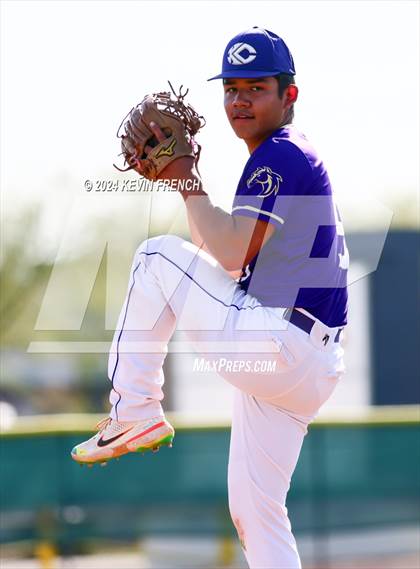 Thumbnail 3 in Kirtland Central vs. Cherry Creek (Coach Bob National Invitational) photogallery.