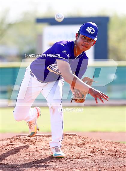 Thumbnail 2 in Kirtland Central vs. Cherry Creek (Coach Bob National Invitational) photogallery.