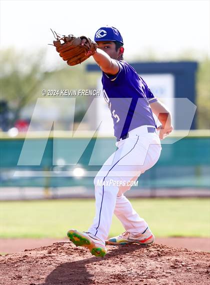 Thumbnail 1 in Kirtland Central vs. Cherry Creek (Coach Bob National Invitational) photogallery.