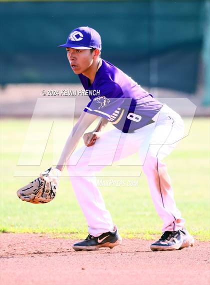 Thumbnail 1 in Kirtland Central vs. Cherry Creek (Coach Bob National Invitational) photogallery.