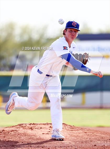 Thumbnail 1 in Kirtland Central vs. Cherry Creek (Coach Bob National Invitational) photogallery.