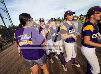 Thumbnail 2 in Escalon vs. Mariposa County (CIF SJS D5 Final) photogallery.