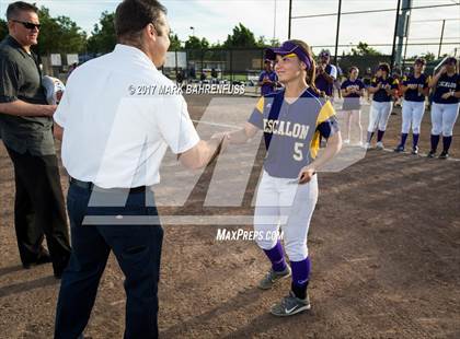 Thumbnail 2 in Escalon vs. Mariposa County (CIF SJS D5 Final) photogallery.