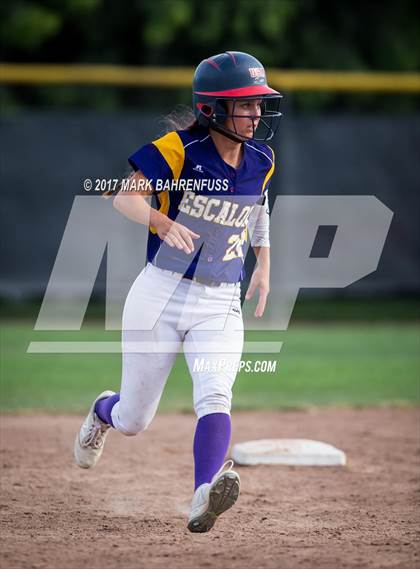 Thumbnail 2 in Escalon vs. Mariposa County (CIF SJS D5 Final) photogallery.