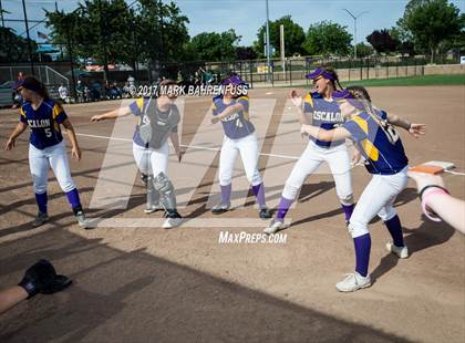 Thumbnail 1 in Escalon vs. Mariposa County (CIF SJS D5 Final) photogallery.