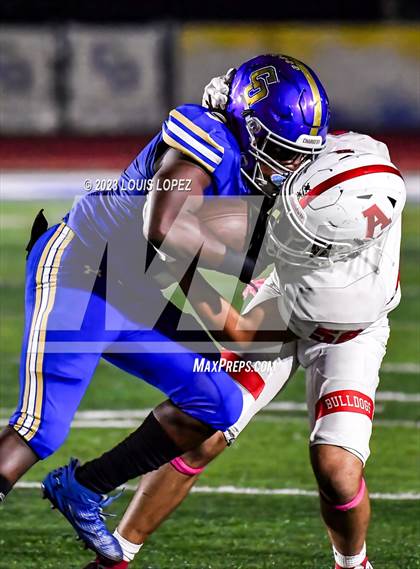 Thumbnail 1 in Ayala @ Charter Oak (Homecoming Senior Night) photogallery.