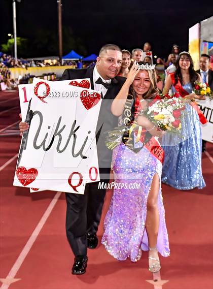 Thumbnail 3 in Ayala @ Charter Oak (Homecoming Senior Night) photogallery.