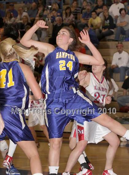 Thumbnail 2 in Hampton vs. St. Marys (PIAA Class AAA First Round) photogallery.