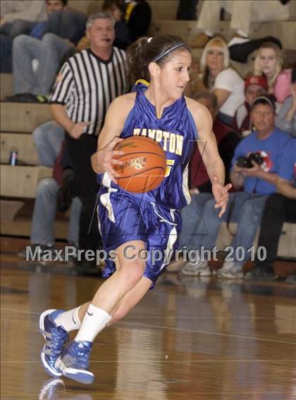 Thumbnail 3 in Hampton vs. St. Marys (PIAA Class AAA First Round) photogallery.