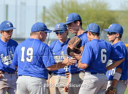 Thumbnail 1 in Tempe Prep @ Joy Christian (AIA D4 Round 2 Playoff) photogallery.