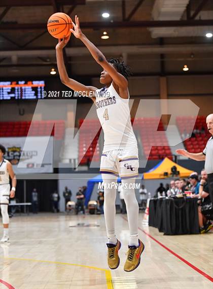 Thumbnail 2 in Christian Brothers vs. Beaumont United (King Cotton Classic) photogallery.