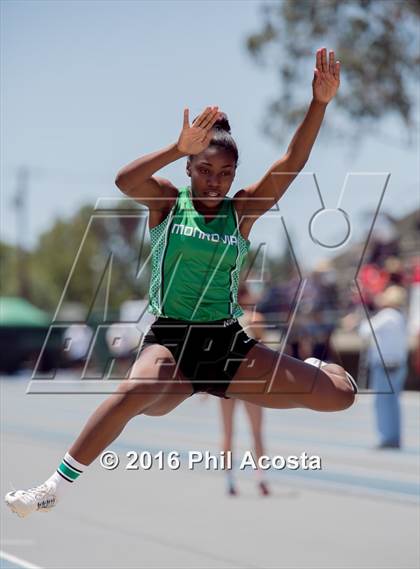 Thumbnail 3 in CIF Southern Section Track and Field Divisional Finals (Girls Events) photogallery.
