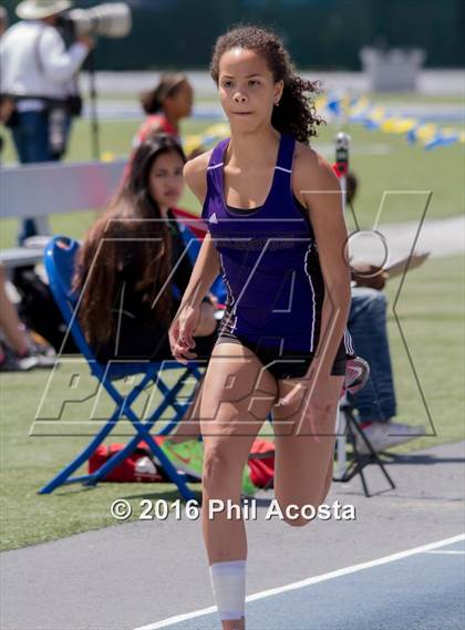 Thumbnail 3 in CIF Southern Section Track and Field Divisional Finals (Girls Events) photogallery.