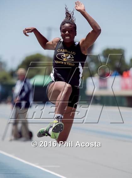 Thumbnail 2 in CIF Southern Section Track and Field Divisional Finals (Girls Events) photogallery.