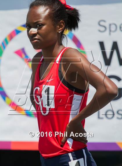 Thumbnail 3 in CIF Southern Section Track and Field Divisional Finals (Girls Events) photogallery.