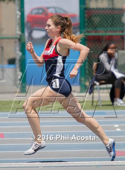 Thumbnail 3 in CIF Southern Section Track and Field Divisional Finals (Girls Events) photogallery.