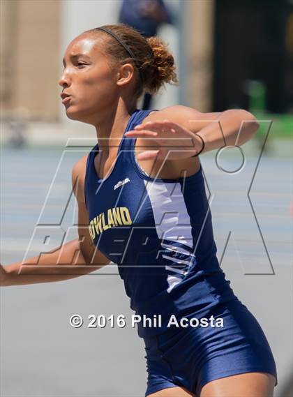 Thumbnail 2 in CIF Southern Section Track and Field Divisional Finals (Girls Events) photogallery.