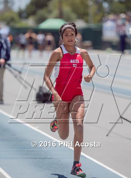 Thumbnail 2 in CIF Southern Section Track and Field Divisional Finals (Girls Events) photogallery.
