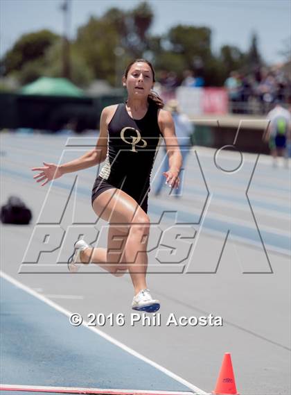 Thumbnail 1 in CIF Southern Section Track and Field Divisional Finals (Girls Events) photogallery.