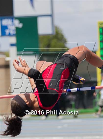 Thumbnail 1 in CIF Southern Section Track and Field Divisional Finals (Girls Events) photogallery.