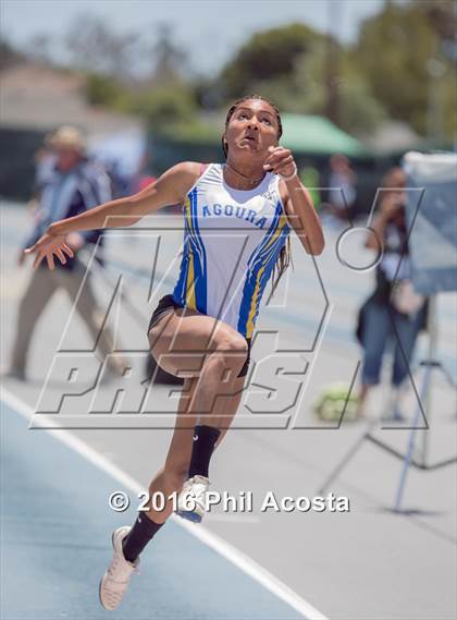 Thumbnail 3 in CIF Southern Section Track and Field Divisional Finals (Girls Events) photogallery.