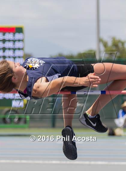Thumbnail 1 in CIF Southern Section Track and Field Divisional Finals (Girls Events) photogallery.