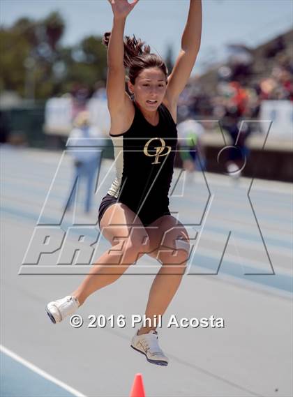 Thumbnail 3 in CIF Southern Section Track and Field Divisional Finals (Girls Events) photogallery.