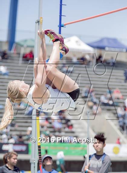 Thumbnail 1 in CIF Southern Section Track and Field Divisional Finals (Girls Events) photogallery.