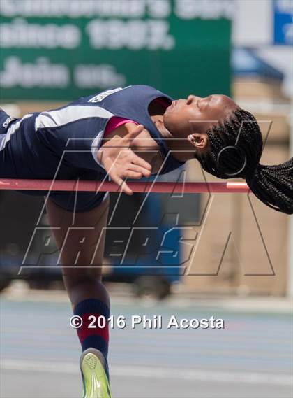 Thumbnail 1 in CIF Southern Section Track and Field Divisional Finals (Girls Events) photogallery.