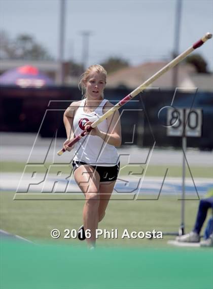 Thumbnail 1 in CIF Southern Section Track and Field Divisional Finals (Girls Events) photogallery.