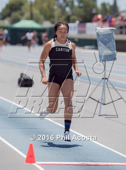 Thumbnail 2 in CIF Southern Section Track and Field Divisional Finals (Girls Events) photogallery.