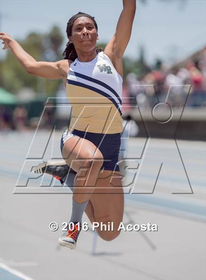 Thumbnail 3 in CIF Southern Section Track and Field Divisional Finals (Girls Events) photogallery.