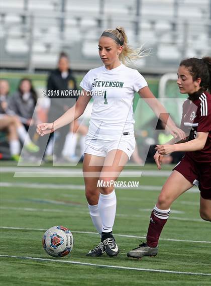 Thumbnail 2 in Stevenson vs. Zion-Benton (IHSA 3A Regional Semifinal) photogallery.