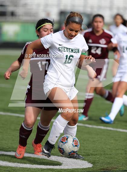 Thumbnail 1 in Stevenson vs. Zion-Benton (IHSA 3A Regional Semifinal) photogallery.